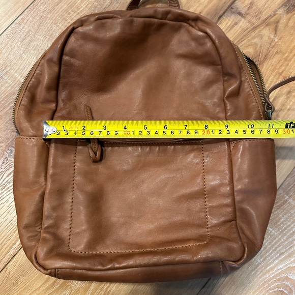Lucky Brand Brown Leather Backpack - Picture 6 of 7